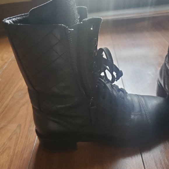 Chanel Quilted Combat Boot - Picture 6 of 14